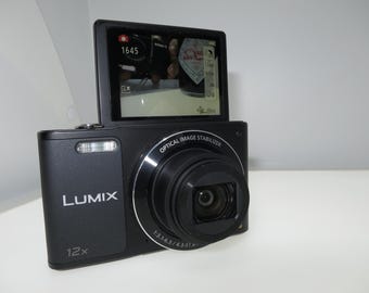 Panasonic LUMIX DMC-SZ10 16.0MP Compact Digital Camera with 12x Leica lense, Flip Screen a cult classic excellent condition Tested and Works