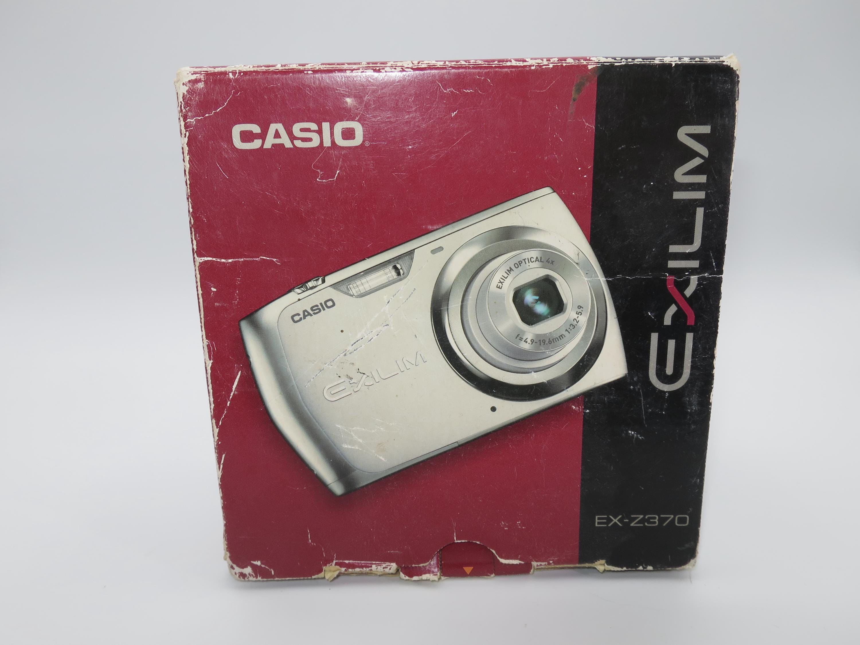 Casio Exilim EX-Z370 Compact Digital Camera 14.1 MP Pink Color +