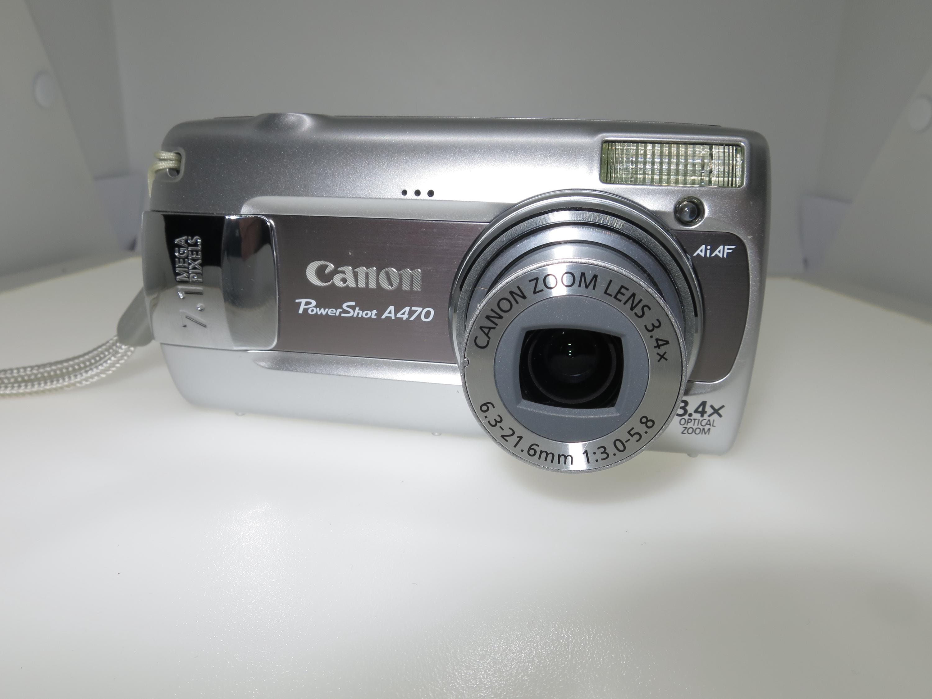 美品 CANON A470 カバー付き Amazon.com : Canon PowerShot A470 7.1 MP Digital Camera with