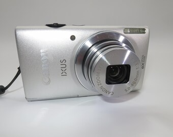 Canon Digital IXUS 140 /PowerShot ELPH 130 IS / ixy 620F compact digital camera 16.0MP + charger, battery, 16gb sd card - Tested and Works