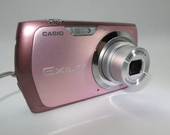 Casio Exilim EX-Z370 Compact Digital Camera 14.1 MP Pink Color +