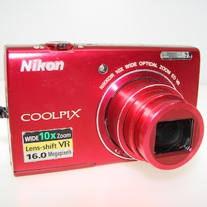 Nikon Coolpix S6200 - Etsy Nikon Coolpix S6200 - Etsy