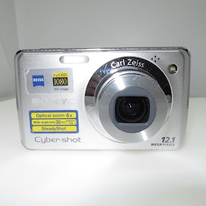 Sony Cybershot DSC-W210: 12.1MP Silver Compact Digital Camera