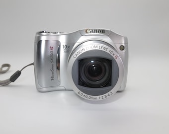 Canon Powershot SX100 IS Digital Camera 8MP 10x Optical Zoom