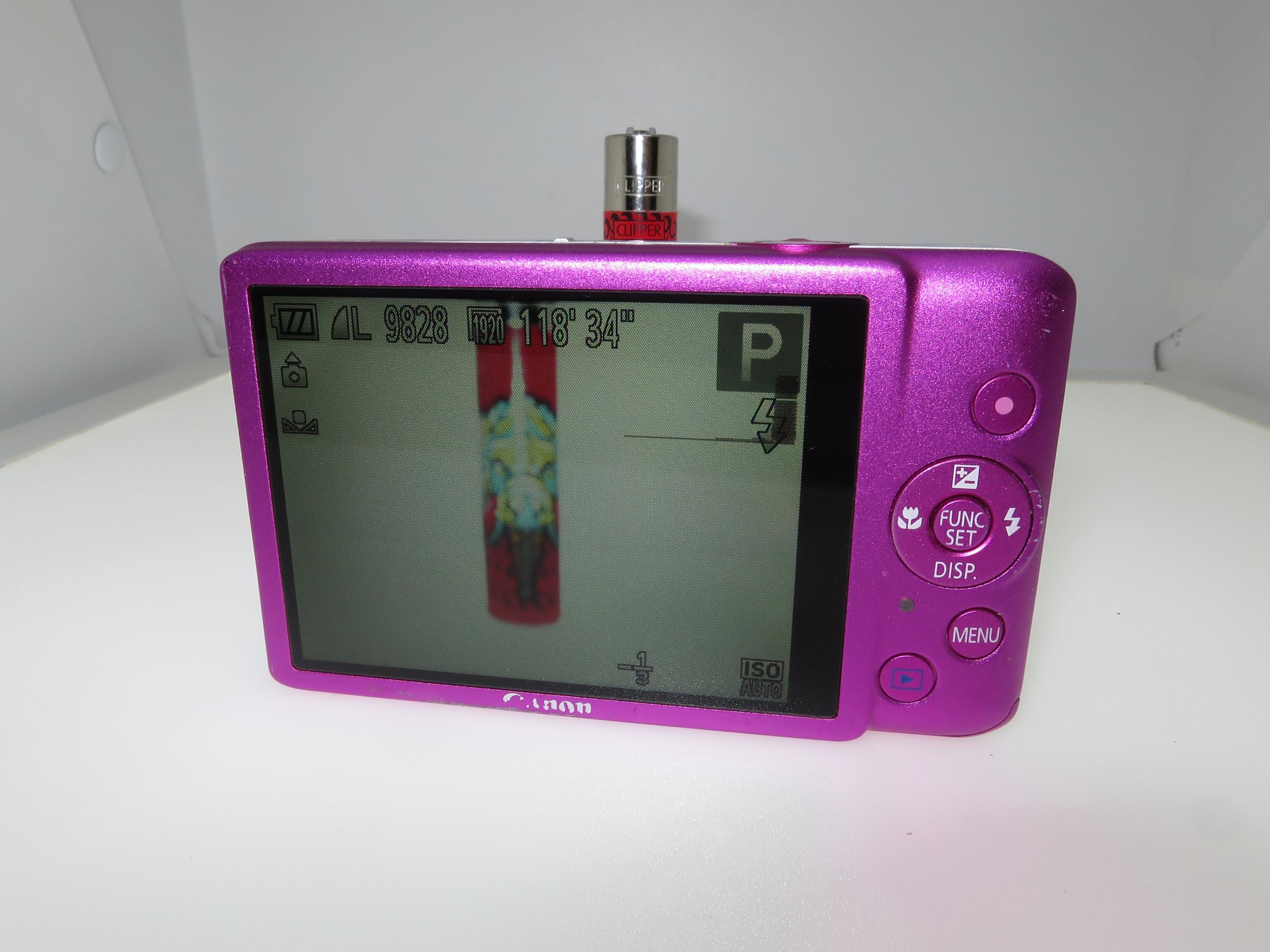 Canon IXUS 115 HS 超コンパクトデジタルカメラ（ピンク色）、32GB