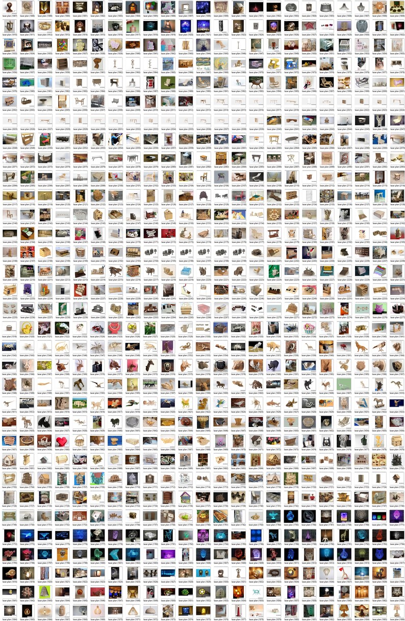 250,000 Laser Cut Files, Laser Cut, Vector Model, Vector Plan for Cnc ...