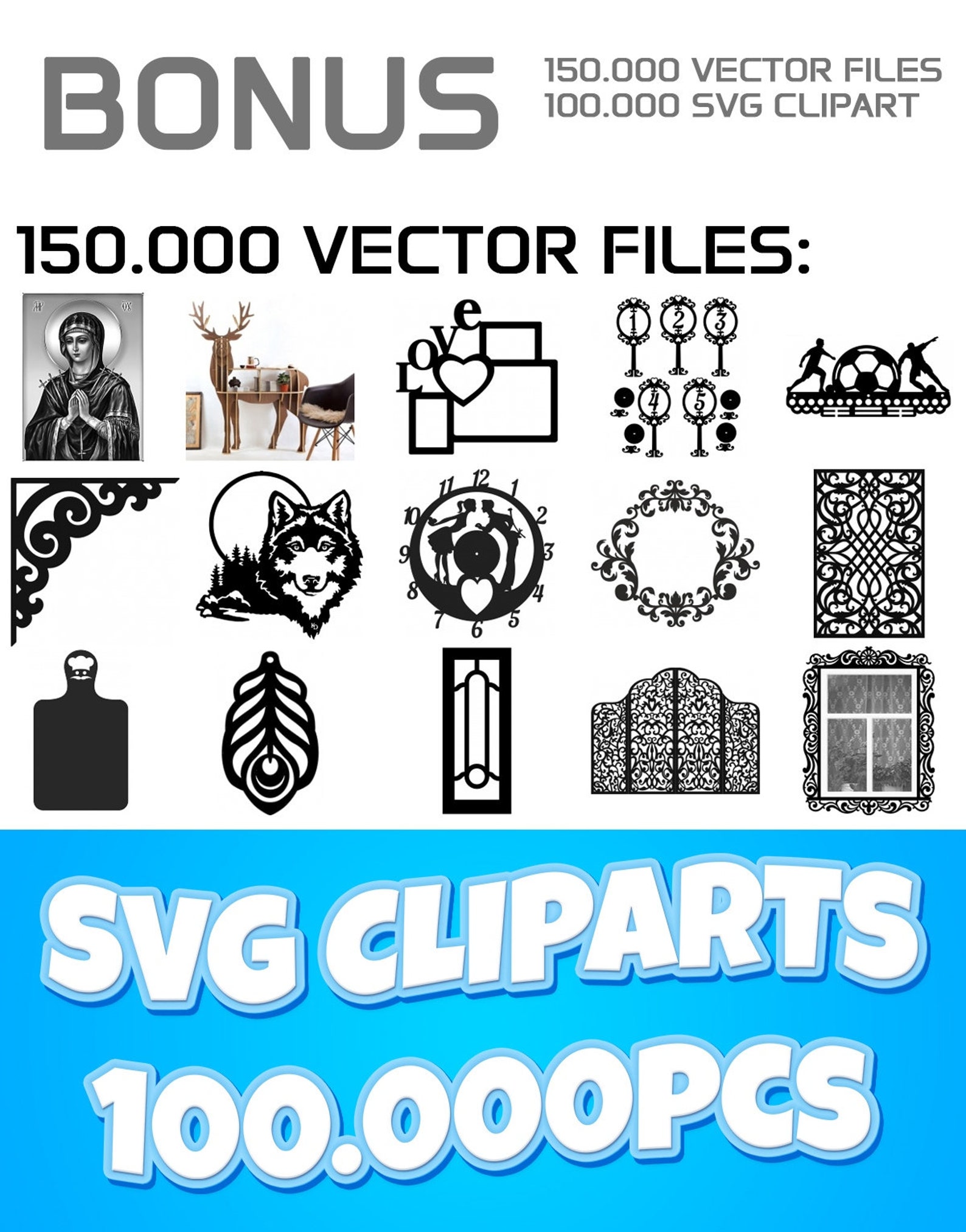 Laser Cut Files 250,000 Mega Set the Largest Catalog in the World Photo