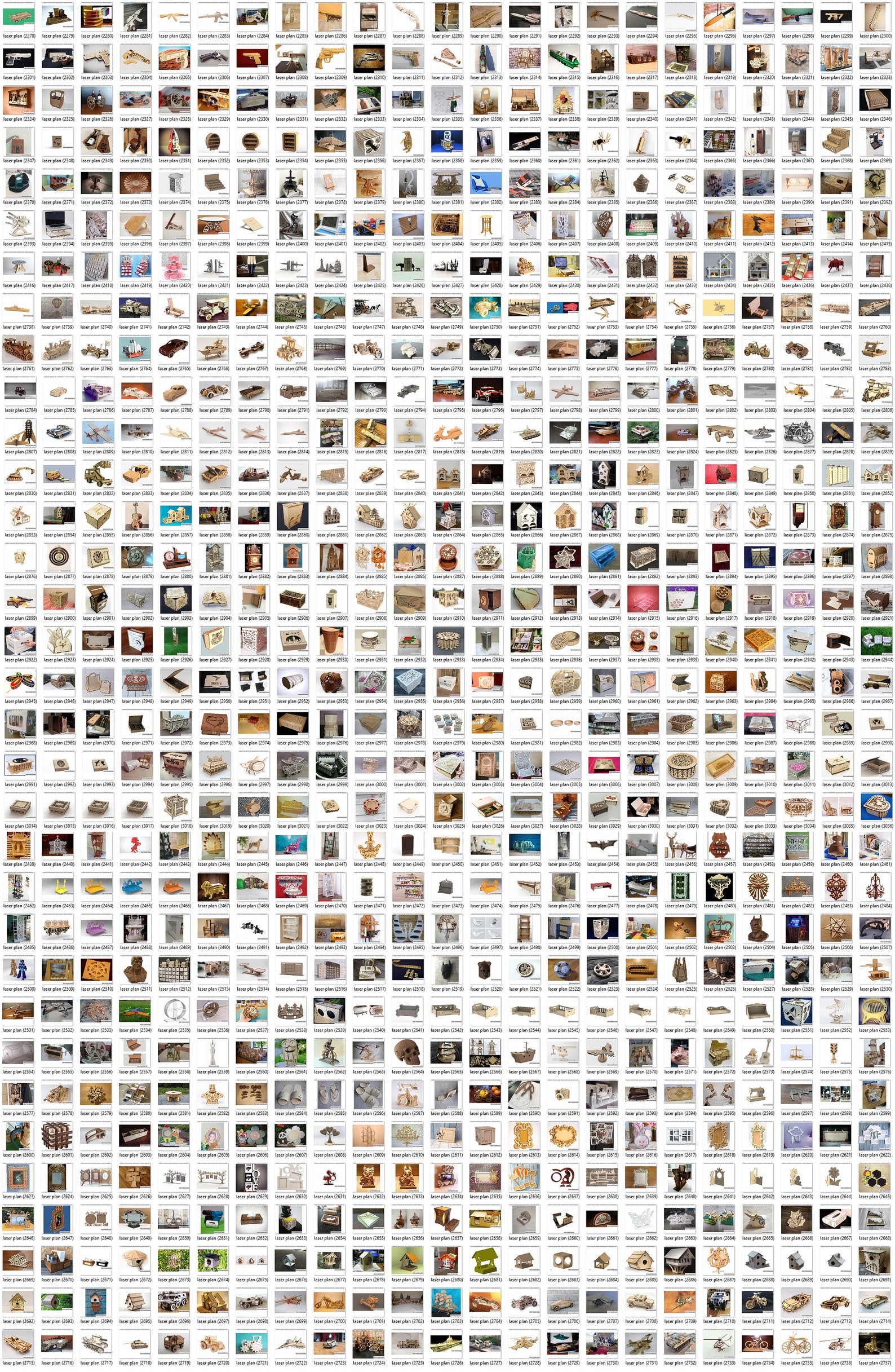 Laser Cut Files 250,000 Mega Set the Largest Catalog in the World Photo