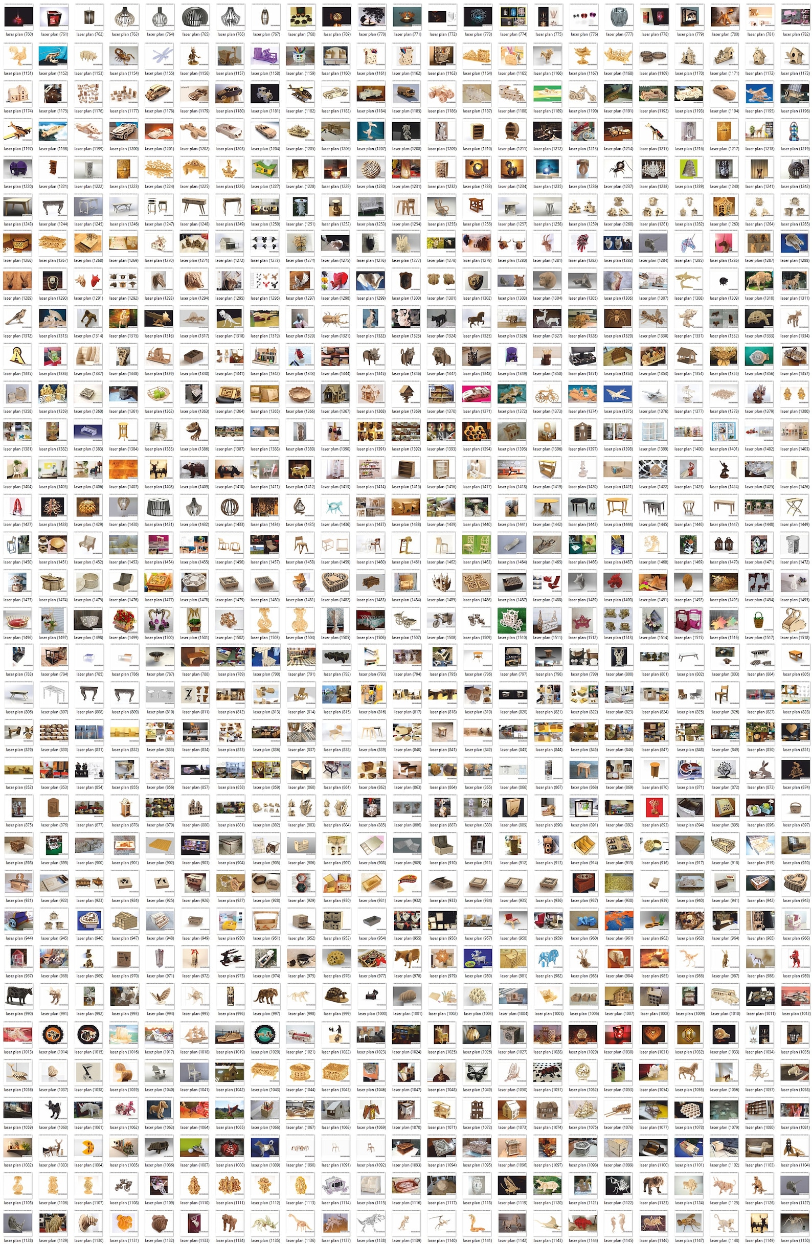 Laser Cut Files 250,000 Mega Set the Largest Catalog in the World Photo