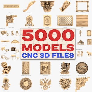 5000 3D models for CNC Router, engraver milling, cnc router 3d stl, 3d stl model for cnc, 3d stl file for cnc, 3d stl design, 3d models