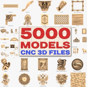 5000 modelos 3D para roteador CNC, cut 3d, artcam aspire cut3d, maya, gcode, 3d artcam, g code, mach3, vectric, v carve pro, aspire, cut3d