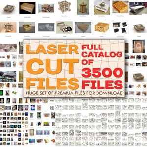 3500 lasergesneden bestanden, lasercut, houtbewerkingsplannen, cnc-routerbestanden, 3D-puzzel, cnc, lasergesneden bestand, vector, flexibel multiplex, vector