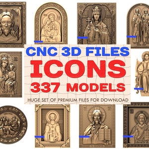 Ícones 337 unidades de modelos CNC stl 3d. Ícones stl, ícones cnc, ícones 3d, modelo de ícones, modelo 3d cnc, arquivos de roteador cnc, artcam, aspire, vcarve, art rlf