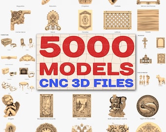 5000 3D models for CNC Router, stl file, stl model, 3d stl, cnc router, 3d stl cnc, cnc router files, 3d stl models, file cnc, 3d cnc