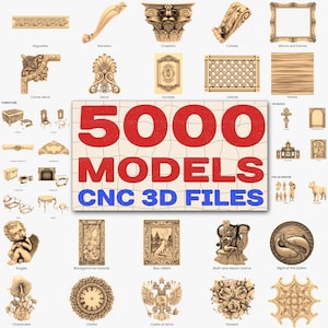 5000 3D models for CNC Router, stl file, 3d stl, stl, stl cnc, stl models, cnc router, model for cnc, 3d, cnc file, 3d file, 3d stl