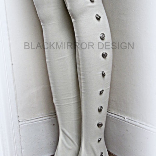 Sale last one in stock Extra long steampunk victorian spats