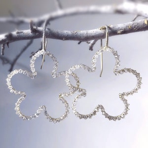 Dazzling Swarovski Crystal Flower Earrings