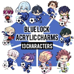 BLUE LOCK Jumbo acrylic keychains