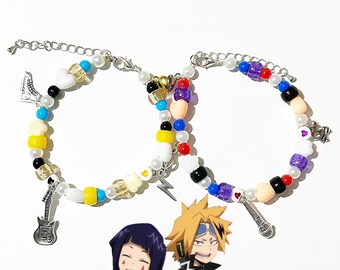 Denji and Jirou Mha Matching Bracelets