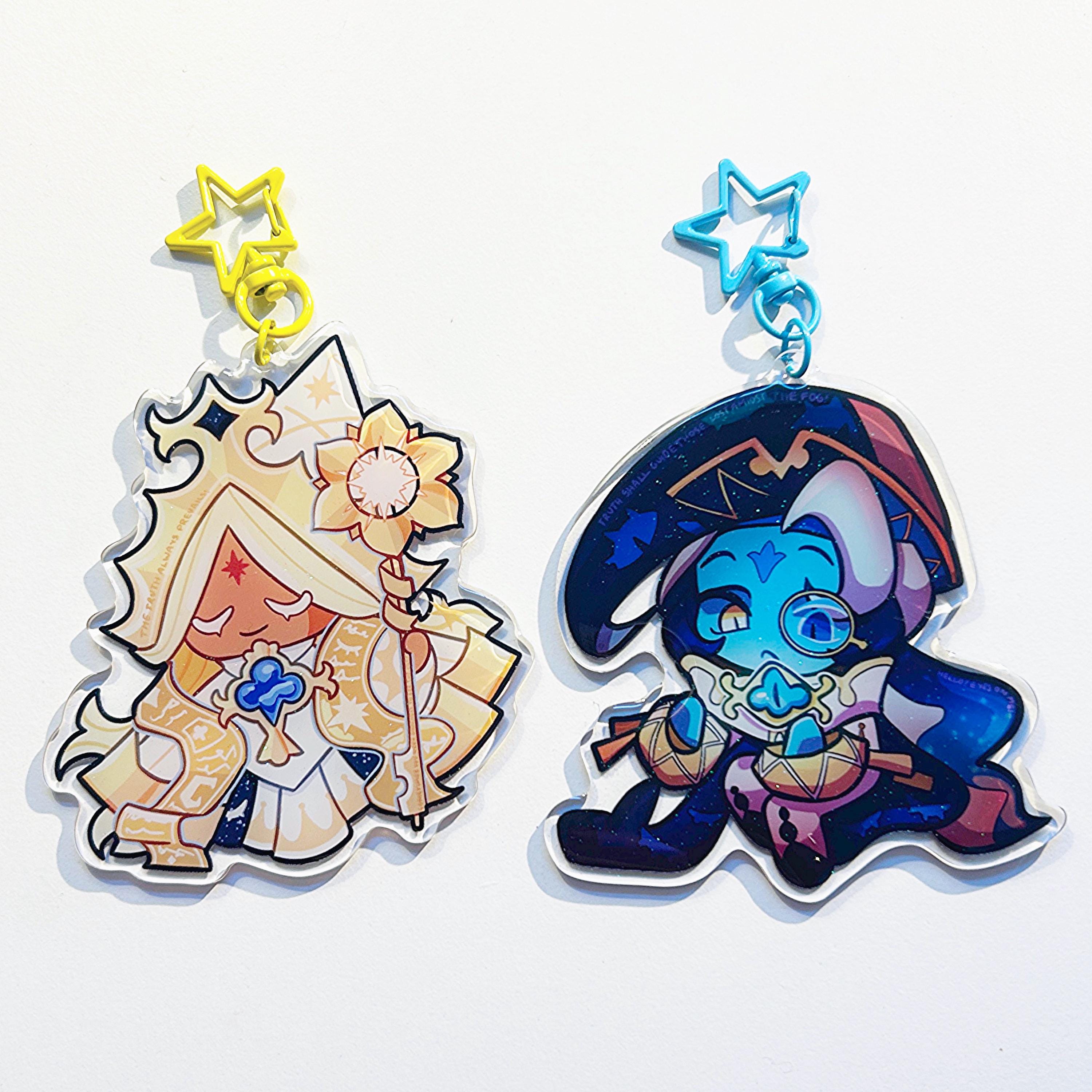 ピュアバニラクッキーと真実の賢者のジャンボアクリルキーホルダー