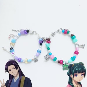 Jinshi and Maomao The Apothecary Diaries Matching Bracelets