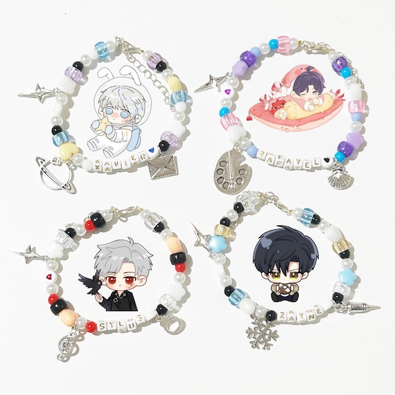 Love and Deepspace Xavier, Rafayel, Zayne and Sylus Charm