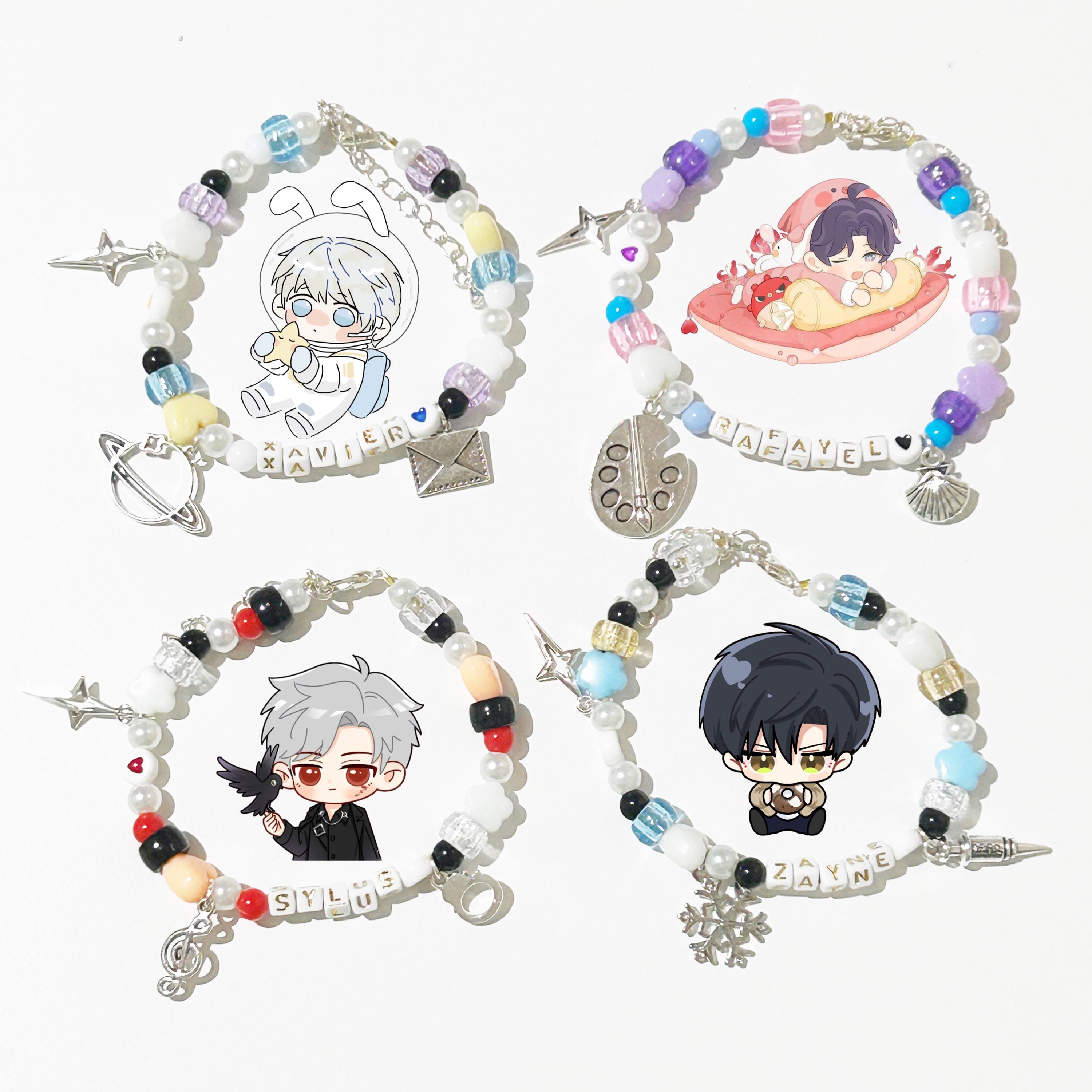 Love and Deepspace Xavier, Rafayel, Zayne and Sylus Charm