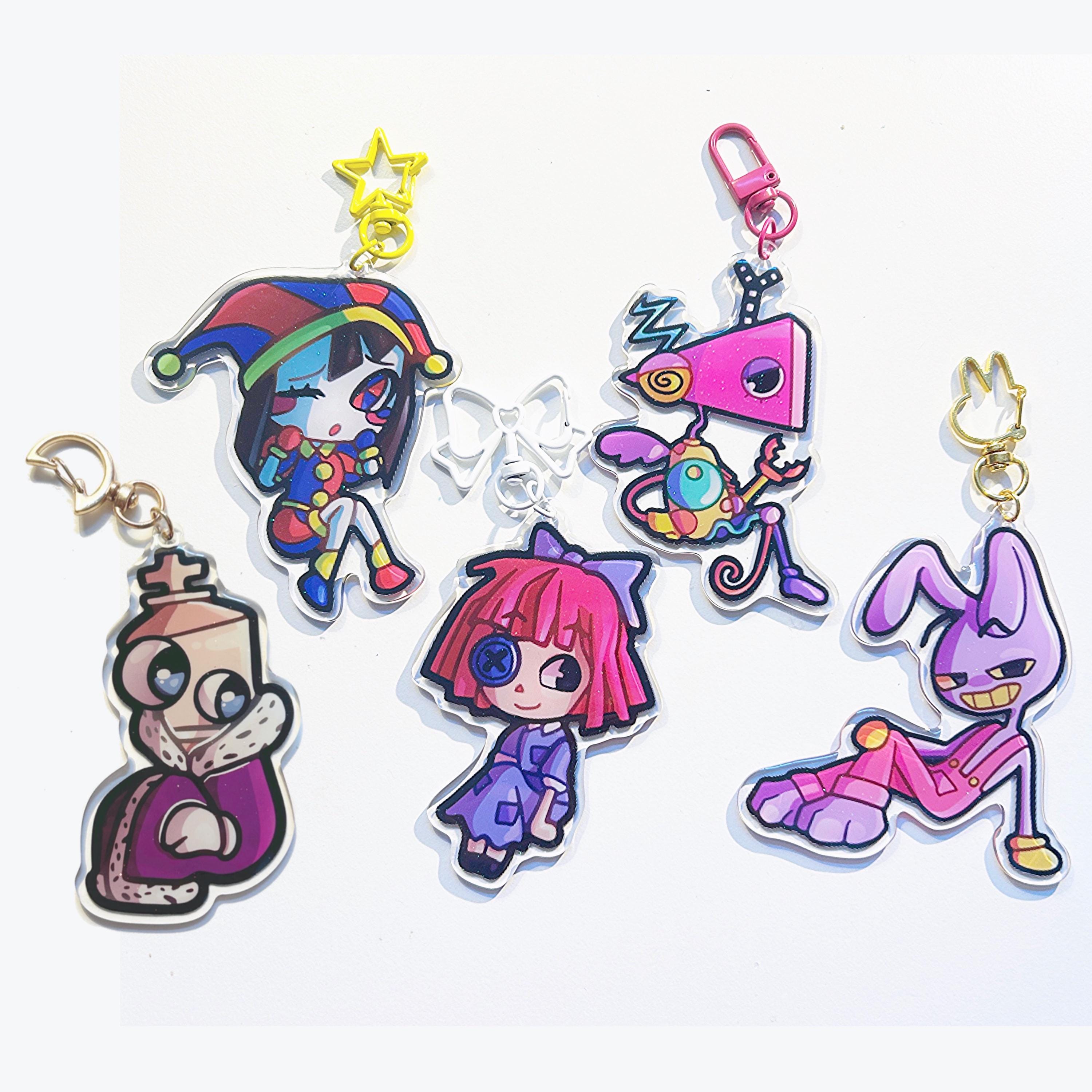 The Amazing Digital Circus-jax, Ragatha, Pomni, Kinger, and Zooble