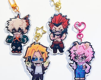 BAKUSQUAD My hero academia Jumbo Acrylic Keychains