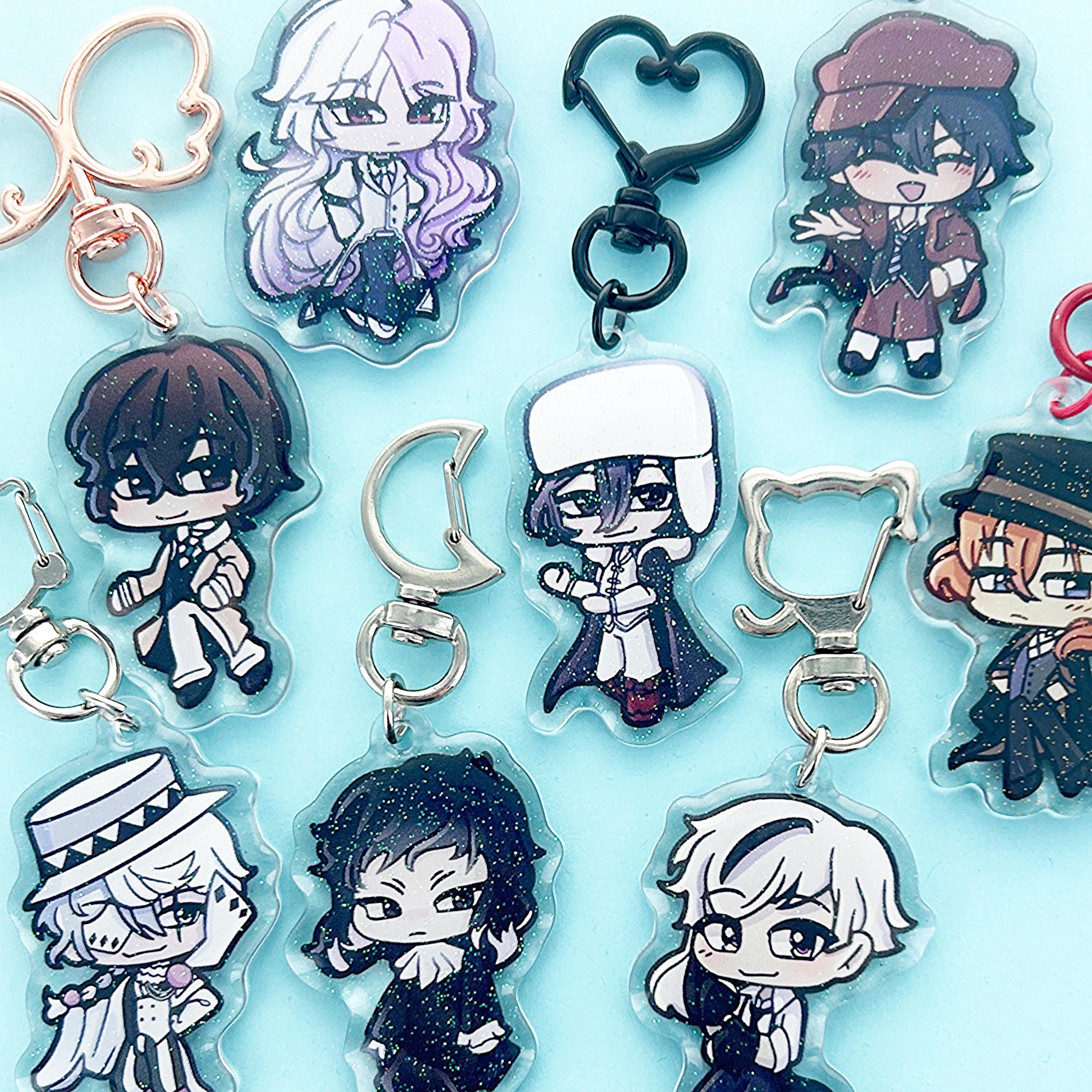 入道　アクキー Bungo Stray Dogs Acrylic Keychains - Etsy