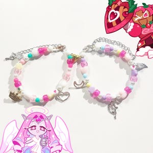 Eternal Sugar Cookie and Hollyberry Cookie Matching Bracelets