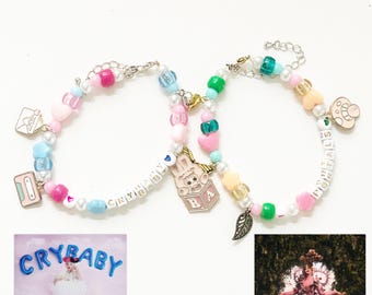 Crybaby and Portals Melanie Martinez Matching Bracelets