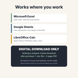 Construction Daily Log Template, Site Report & Job Diary Spreadsheet for Contractors image 12