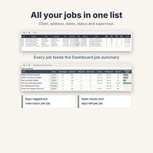 Construction Daily Log Template, Site Report & Job Diary Spreadsheet for Contractors image 8
