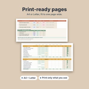 ADHD Daily Planner Spreadsheet, To-Do List with Auto Top 3 & Time Blocking image 11
