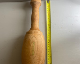 melissides – Mazo extragrande para tallar madera de haya con mango ergonómico y acabado de aceite de linaza.