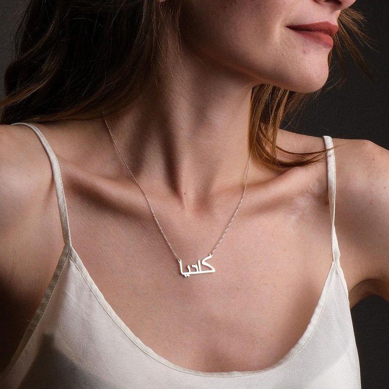 アクセサリー Mexican vintage ID plate silver necklace Mexican vintage ID plate silver necklace