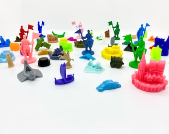 Catan: The Expansion Bundle (C+SF+CK+TB+E&P) 83 game pieces
