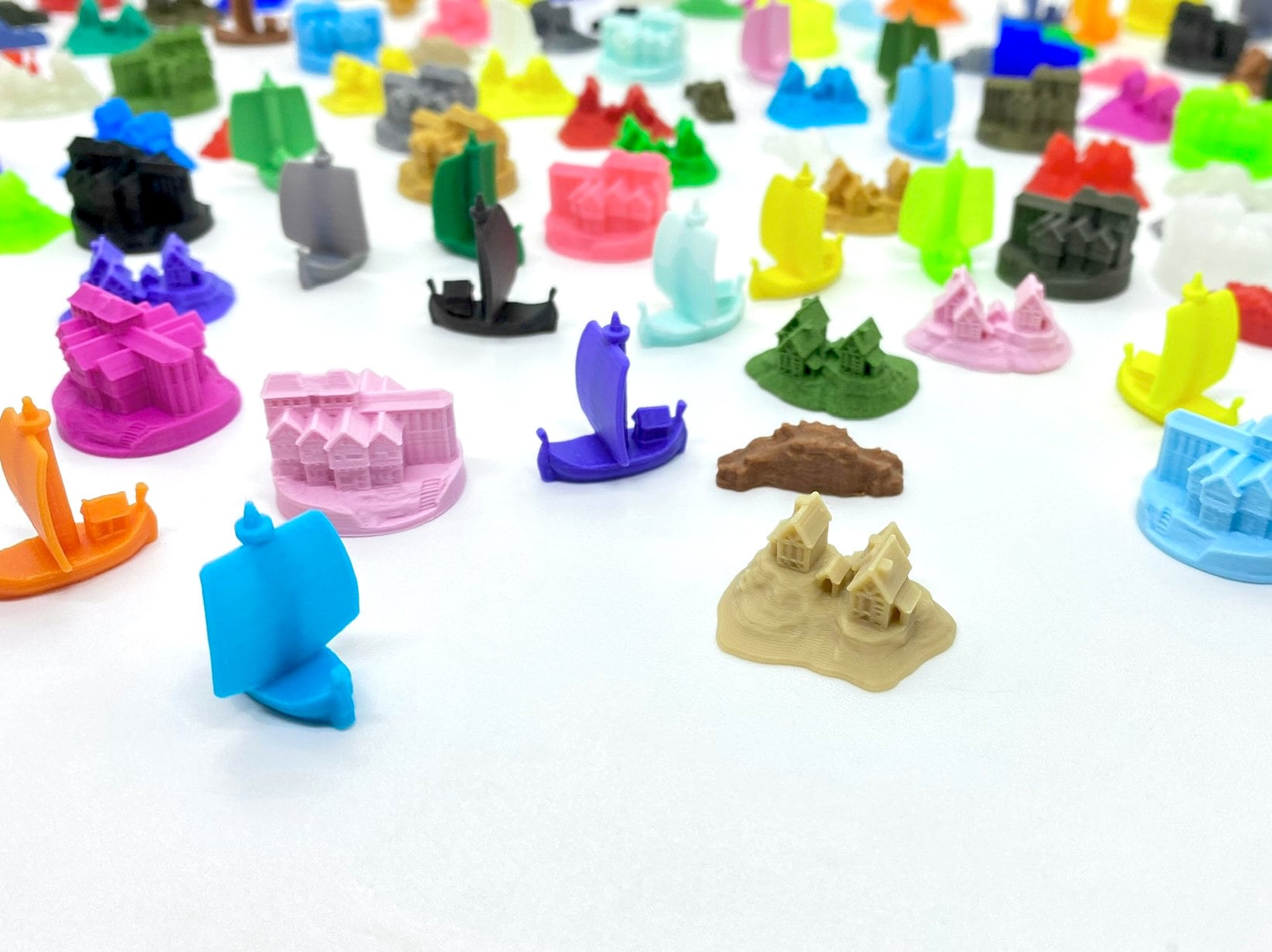 Set Di Insediamenti Ufficiali Per Catan, Pezzi Di Ricambio/extra Per Il Gioco Da Tavolo