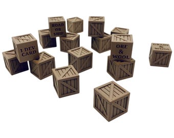 Catan - Chests (16 pcs) for ”Legend of the Sea Robbers”