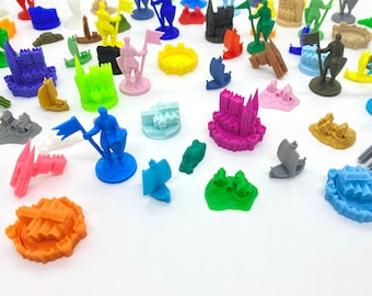 Catan: The Most Favorite Bundle (C+SF+CK) 51 game pieces
