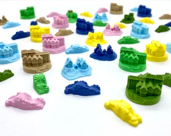 Catan Base Game Set - Matte Colors