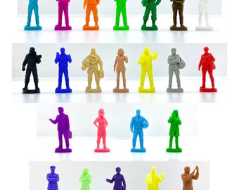 Realistic Pawns for Pandemic & expansions