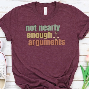 Gift for attorney, Argument, Legal services, Pro Bono, Law school, Law Student, Female lawyer, Lawyer Shirt, Lawyer Gift, Disagree, Funny