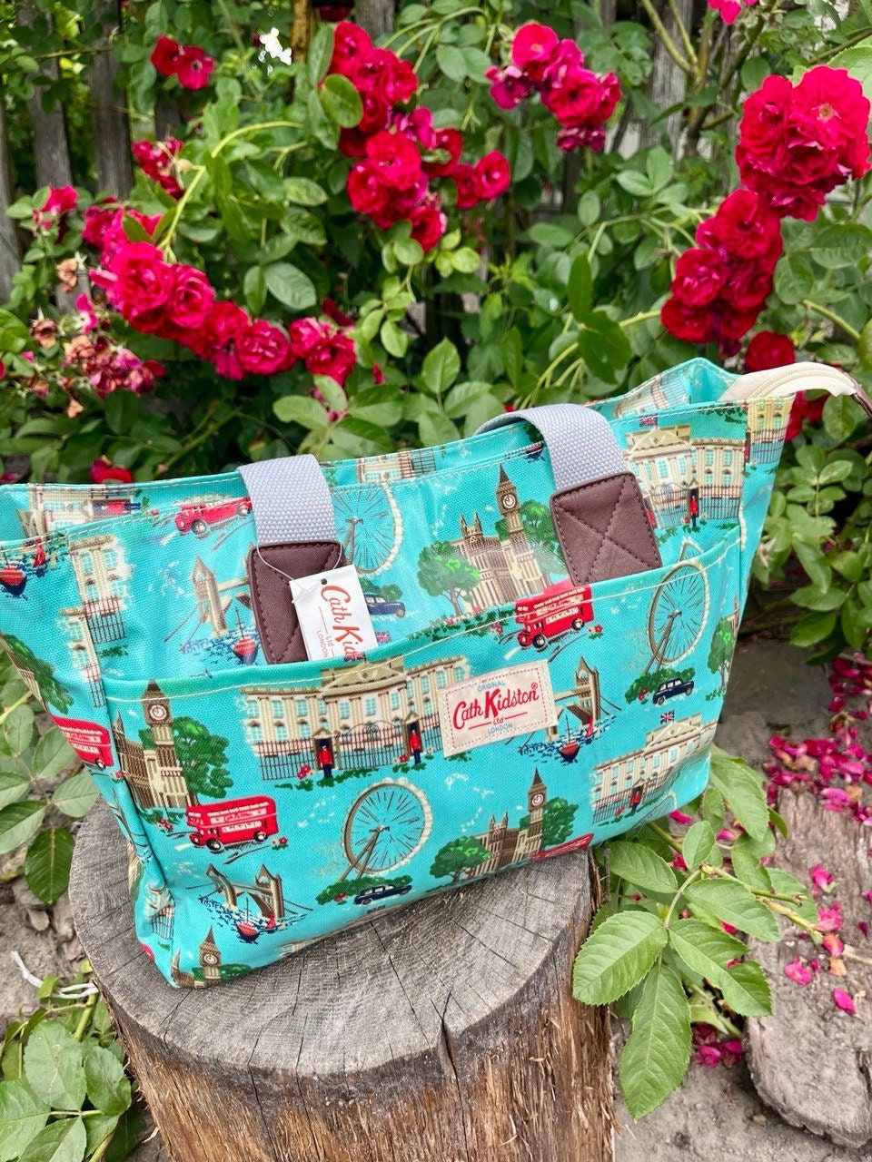 Cath Kidston Floral Tote Bag - Vintage Style Handbag With