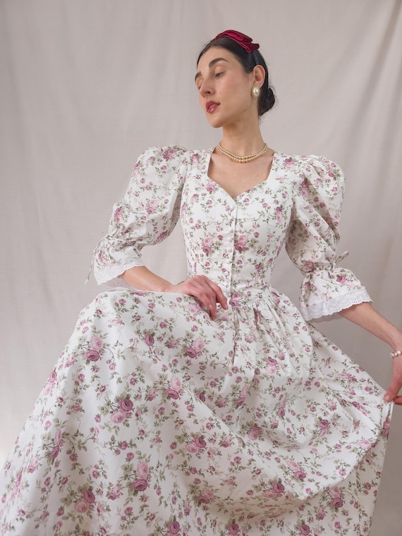 formal pastel floral dress Long Pastel Prom Ball Gown with Flowers