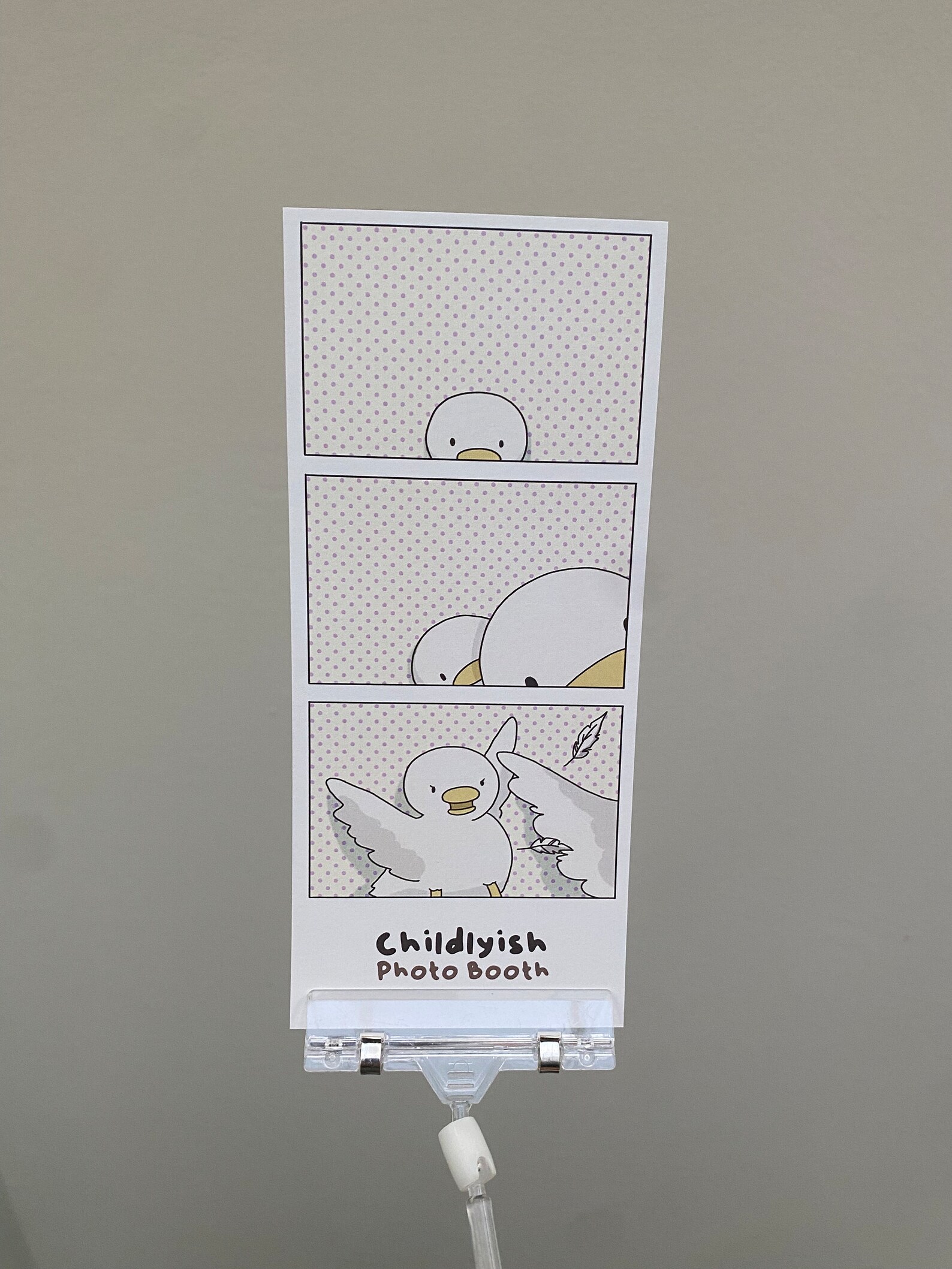 Duck Photo Booth Strips Wall Art Decor Polaroid Film Print Ducks Birds ...