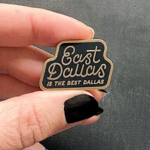 East Dallas // Enamel Pin