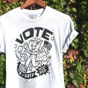 Vote // Adult Crew T-shirt image 1