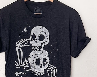 Numb Skulls  //  Adult Crew T-shirt